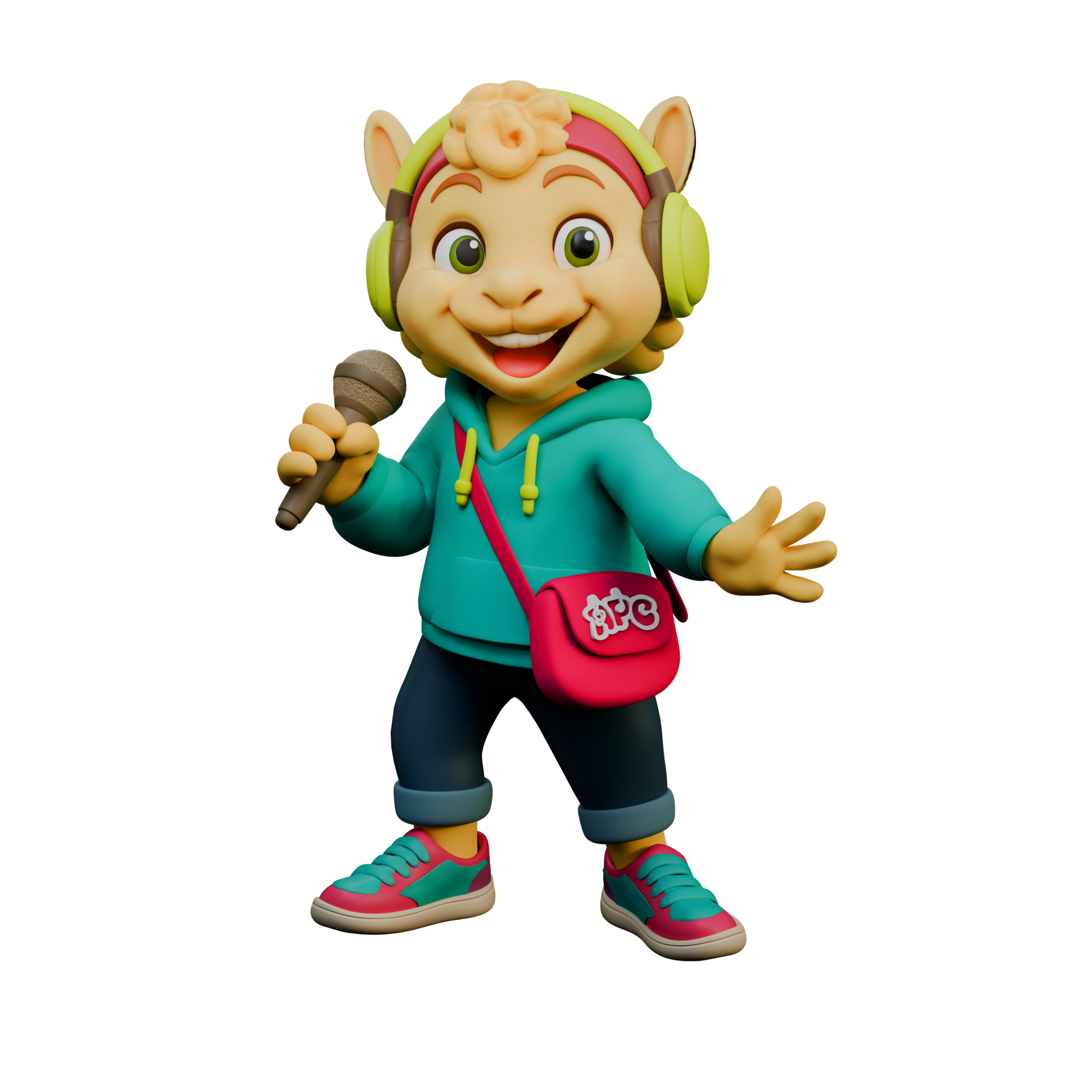 Alpaka Maskottchen